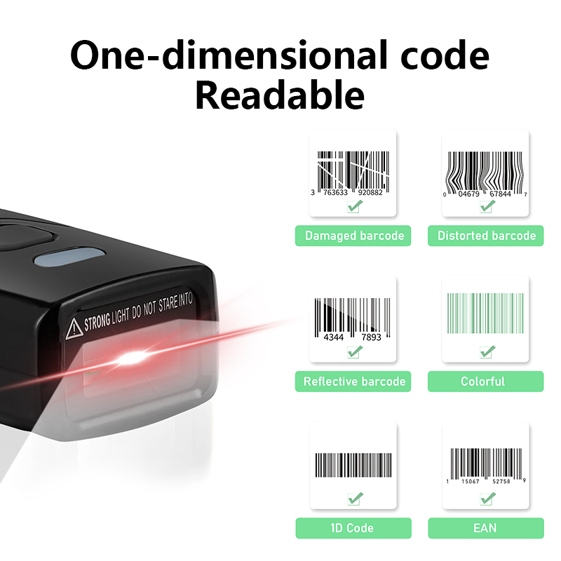 Electronic Repair - 201H Draagbare Barcodescanner USB A4 Voorraad