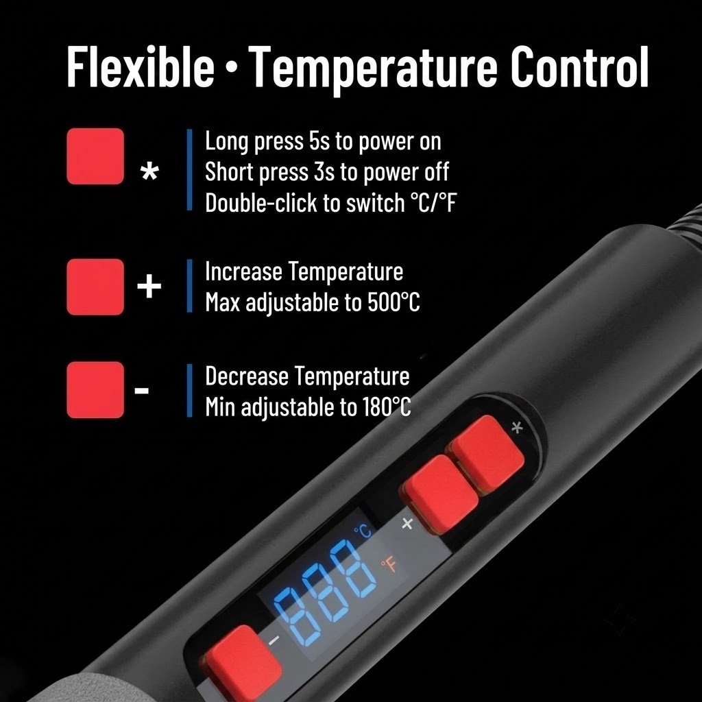 Instelbare Temperatuur Soldeer - Electronics Repair Uk recensie en prijs