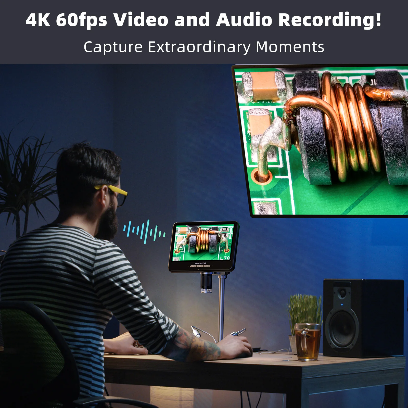 Andonstar AD210S-Pro 4K 60FPS  - Electronic Repair recensie en prijs