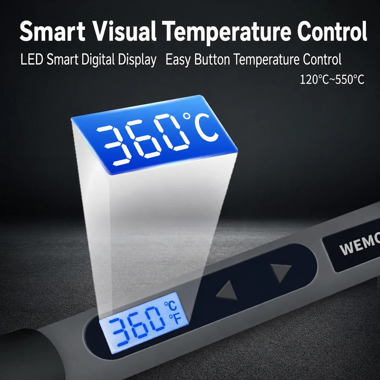 90W Digitale LCD Soldeerbout m - Electronics Repair Uk recensie en prijs