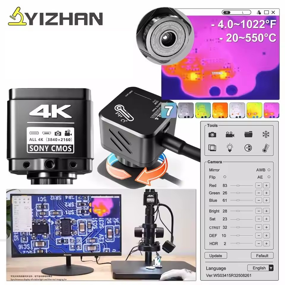 YIZHAN Warmtebeeldcamera 256*1 - Electronic Repair recensie en prijs