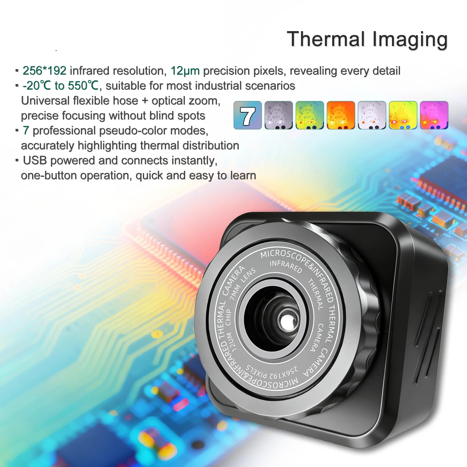 YIZHAN Warmtebeeldcamera 256*1 - Electronic Repair recensie en prijs